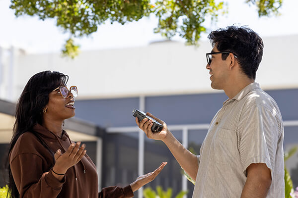 Talon Marks students