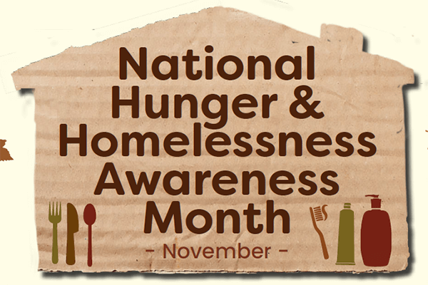 National Hunger and Homelessness Awareness Month