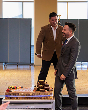 Dr. Fierro and Felipe Lopez