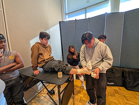 Sports Medicine dual enrollment students