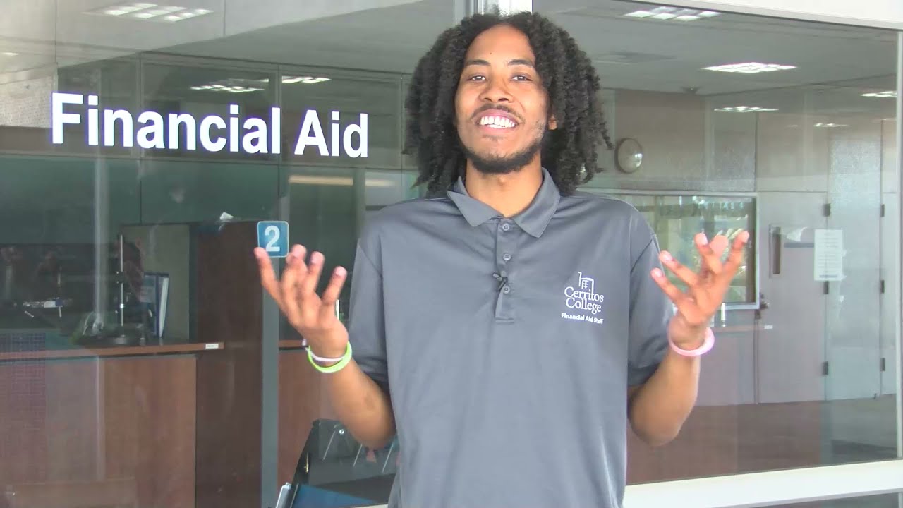 Financial Aid and Admissions YouTube video