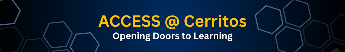ACCESS @ Cerritos - Opening Doors to Learning