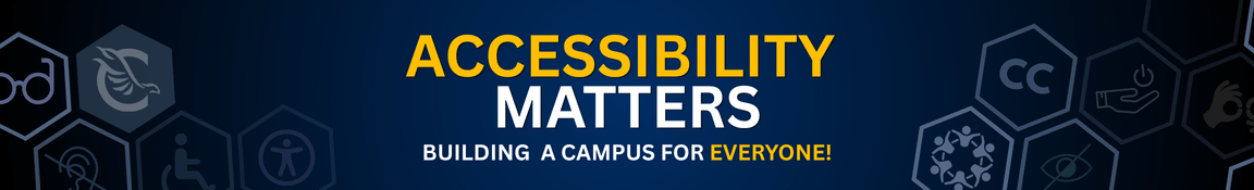 Accessibility Matters: Building a Campus for Everyone!