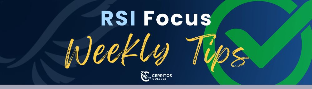 RSI Focus Weekly Tips