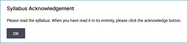 Acknowledgement