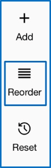 reorder button
