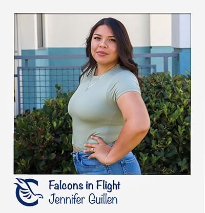 Falcons in Flight Jennifer Guillen