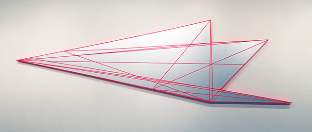 Paralax lines.