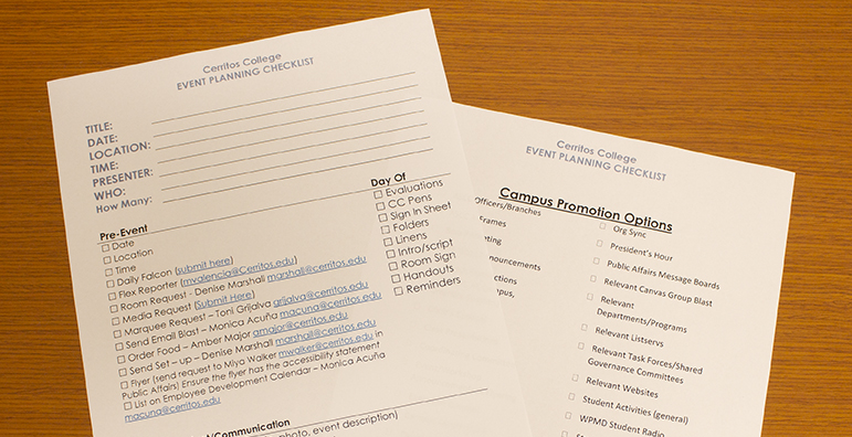 Checklist papers