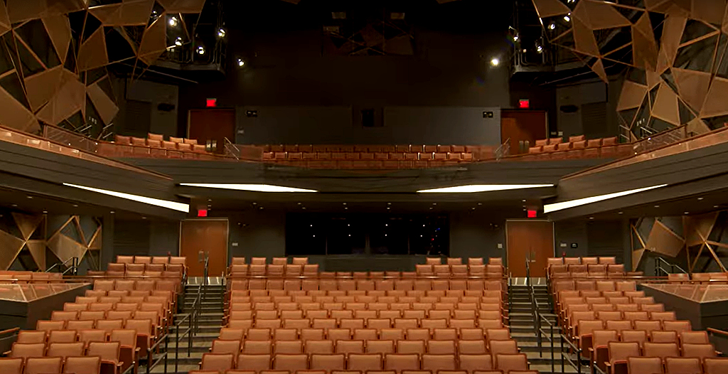Performing Arts Center building interior