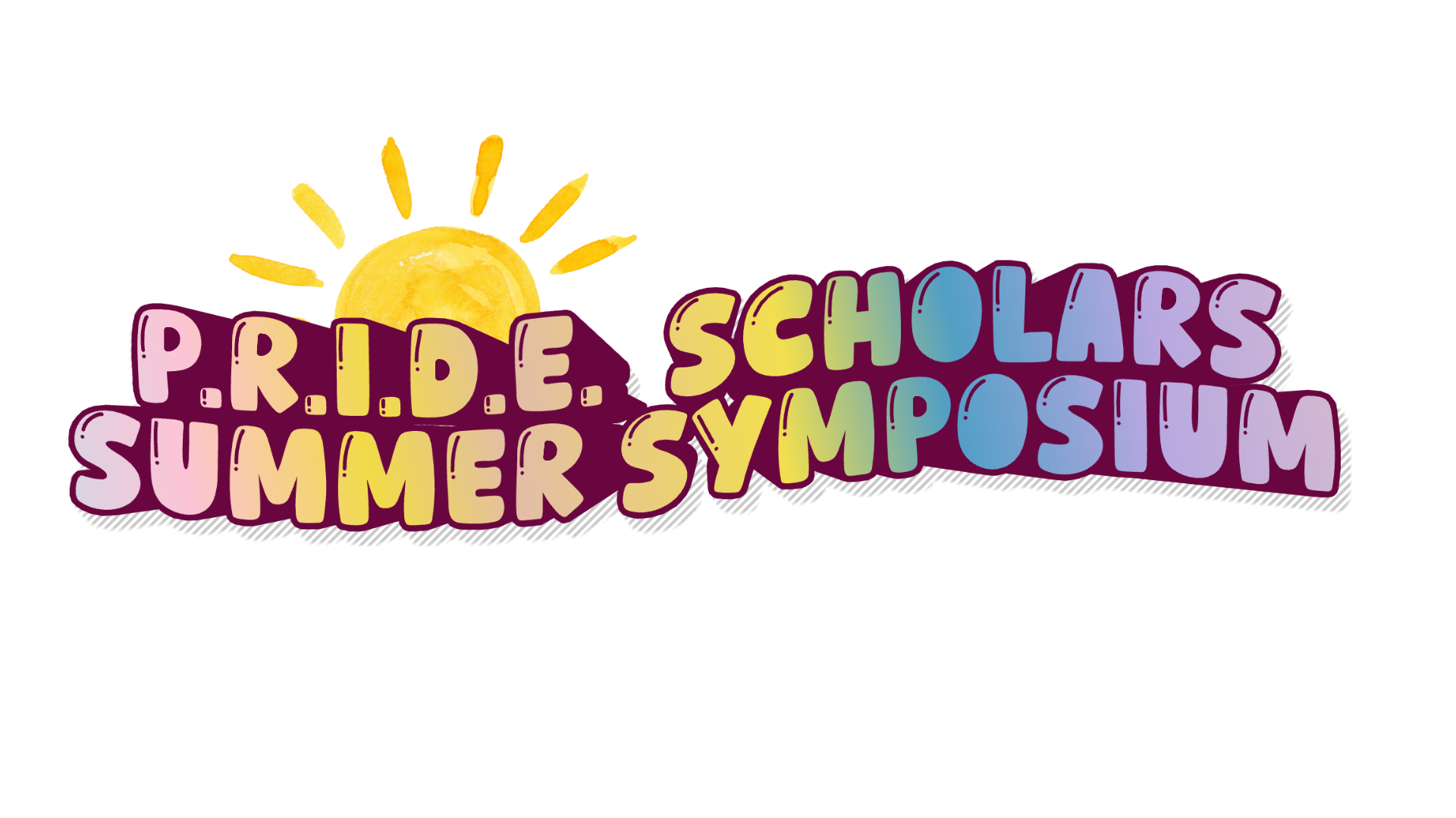 P.R.I.D.E. Scholars Summer Symposium