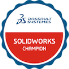 Certified SOLIDWORKS Champion Badge