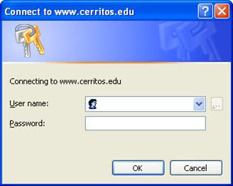 www.cerritos.edu log in screen