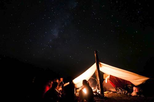 Camping Under the Stars