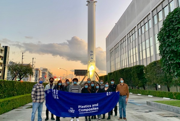 Students at SpaceX