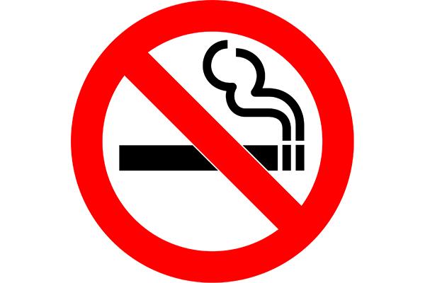 No smoking sign