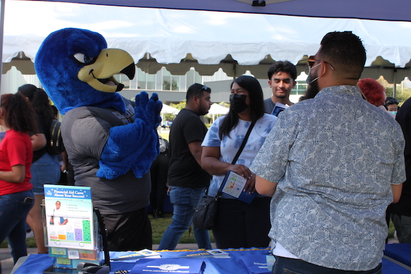 Welcome Day booth