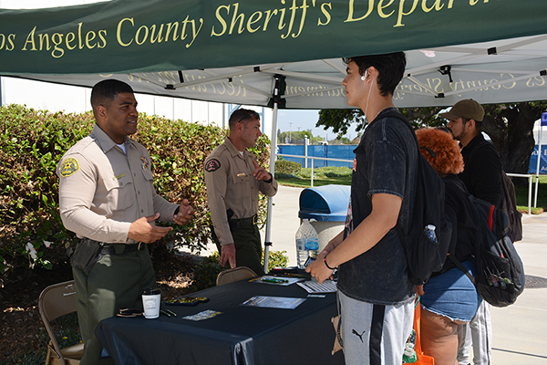 Job Fair booth