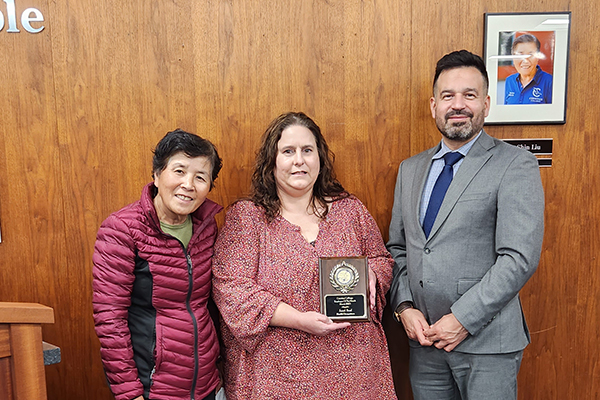 Dr. Shin Liu, Jan Senf, and Dr. Jose Fierro