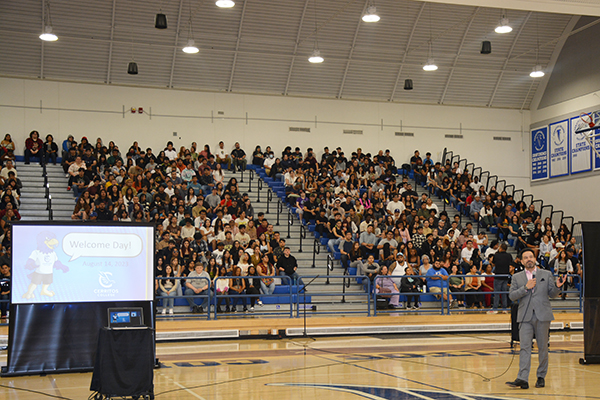 Welcome Day rally