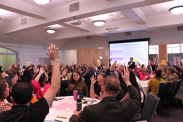 Retreat participants
