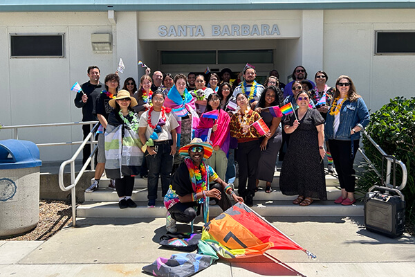 Pride Parade participants