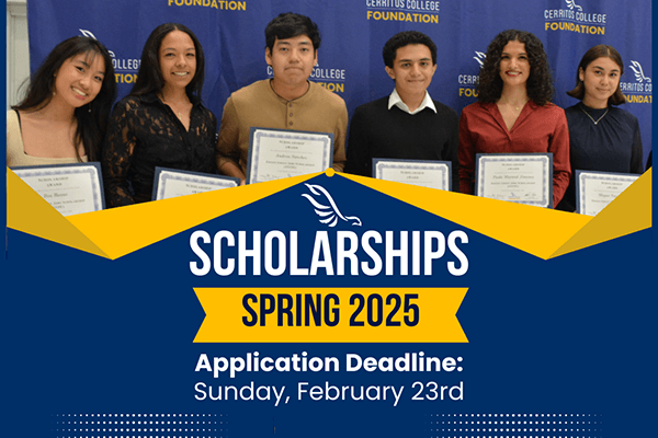 Scholarships Spring 2025 Application Deadline Feb. 23