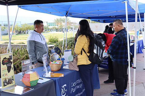 Connect with counseling booth