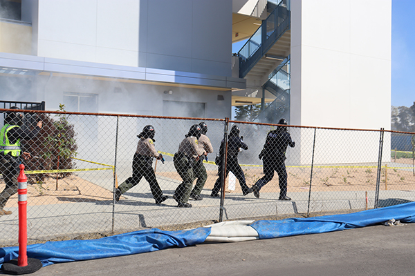 Active Shooter Drill at Cerritos College