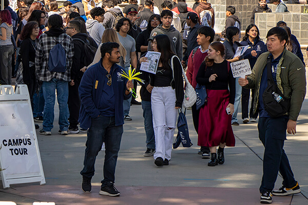 Campus tour