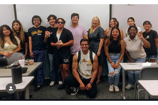 Psi Beta members
