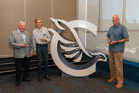 Stephen Kroll, Wes Nance, and Wayne Johnson (l-r)