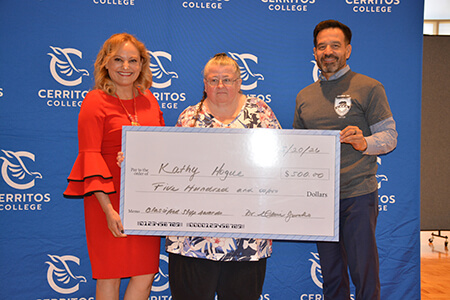 Dr. Etelvina Jurado, Kathy Hogue, and Dr. Jose Fierro