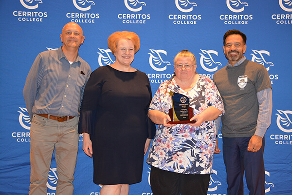 Nick Real, Elizabeth Riley, Kathy Hogue, and Dr. Fierro