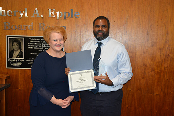 Dr. Elizabeth Riley and Blair Miles