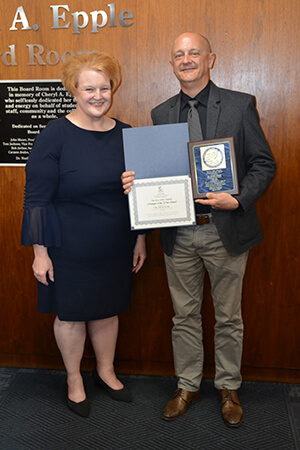 Dr. Elizabeth Riley and Dr Nick Real