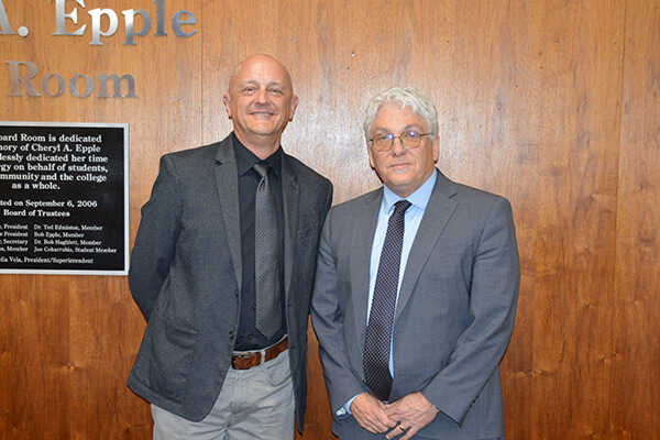 Dr. Nick Real and Dr. Frank Mixson