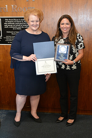 Dr. Elizabeth Riley and Yvette Tafoya