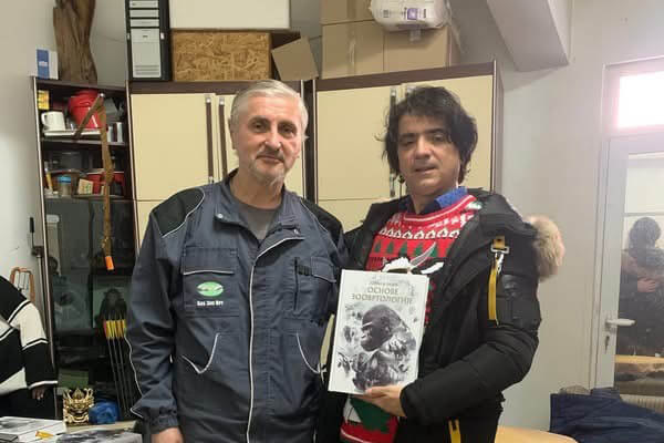 Author Zoran Rajic and Dr. Miodrag Micic