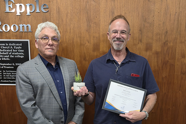 Dr. Frank Mixson and Ruben Leon