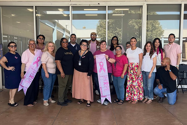 Counseling team in pink