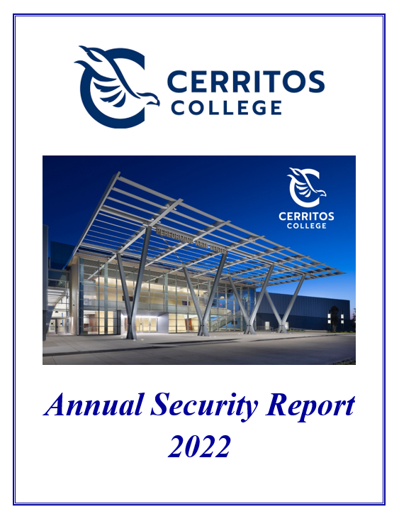 2022 Annual Security Report Cover