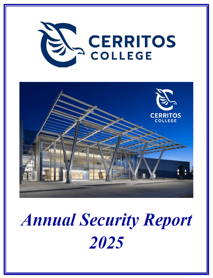 2025 Annual Security Report Cover