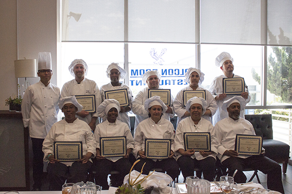 LACOE culinary fundamental graduates