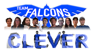 NASA's team falcons clever student group