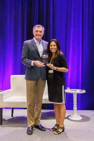 Mark Smith of the Department of Energy and Jannet Malig