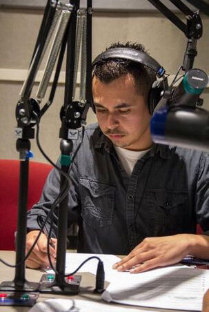 Carlos Madrigal on mic