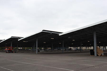 Solar panel construction