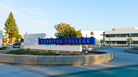 Cerritos College campus corner of Alondra and Studebaker