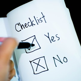 Checklist (Yes and No)